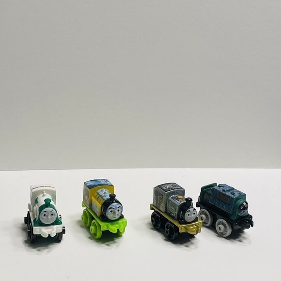 Thomas And Friends Trains Minis Lot Of 4 Bag #19 Emily Charlie Victor Samson - Picture 1 of 10
